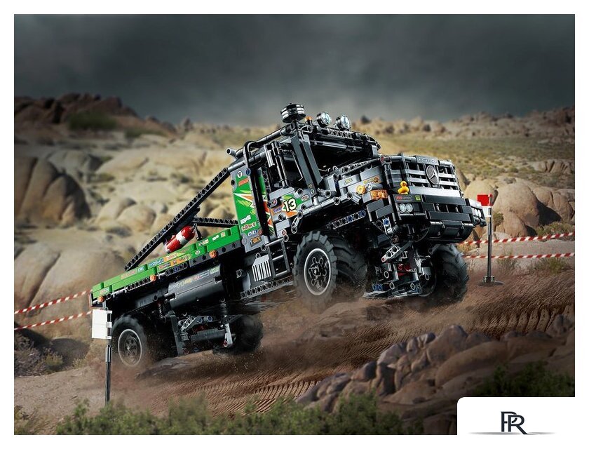 Конструктор LEGO Technic 42129 Полноприводный грузовик Mercedes-Benz Zetros - Изображение №19 — Интернет-магазин ПроЗаказ