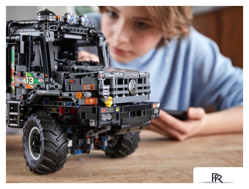 Конструктор LEGO Technic 42129 Полноприводный грузовик Mercedes-Benz Zetros - Изображение №25 — Интернет-магазин ПроЗаказ