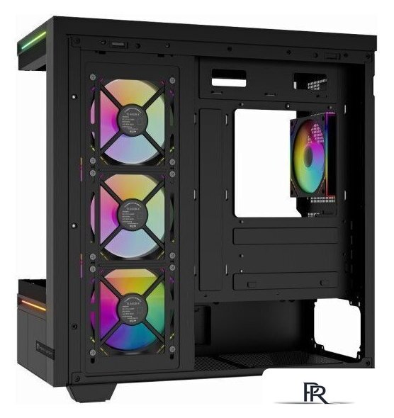 Корпус Thermalright M10 FAN4-M (черный) - Изображение №7 — Интернет-магазин ПроЗаказ