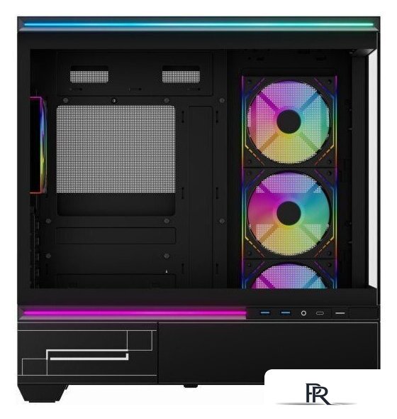 Корпус Thermalright M10 FAN4-M (черный) - Изображение №5 — Интернет-магазин ПроЗаказ