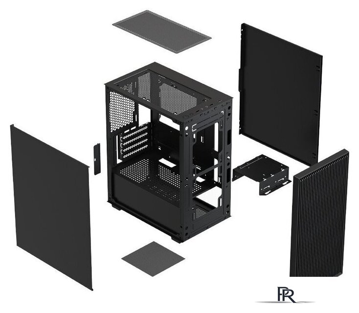 Корпус XASTRA A307M 2BK SI (черный) - Изображение №9 — Интернет-магазин ПроЗаказ