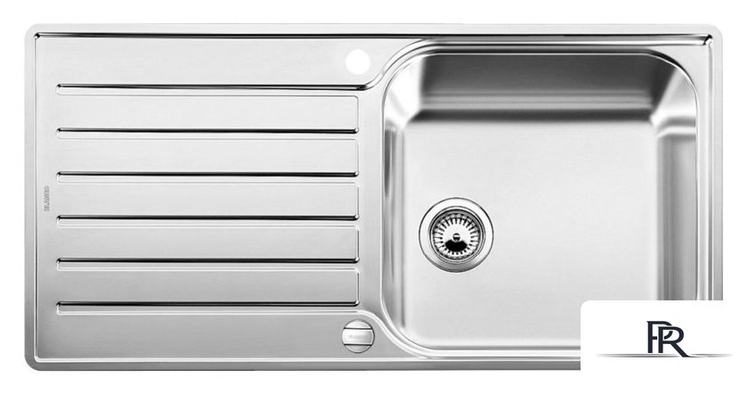 Кухонная мойка Blanco Lantos XL 6 S-IF 519709 (нержавеющая сталь) - Изображение №1 — Интернет-магазин ПроЗаказ