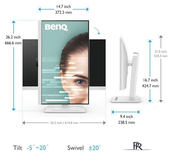 Монитор BenQ Eye-Care GW2790QT - Изображение №9 — Интернет-магазин ПроЗаказ