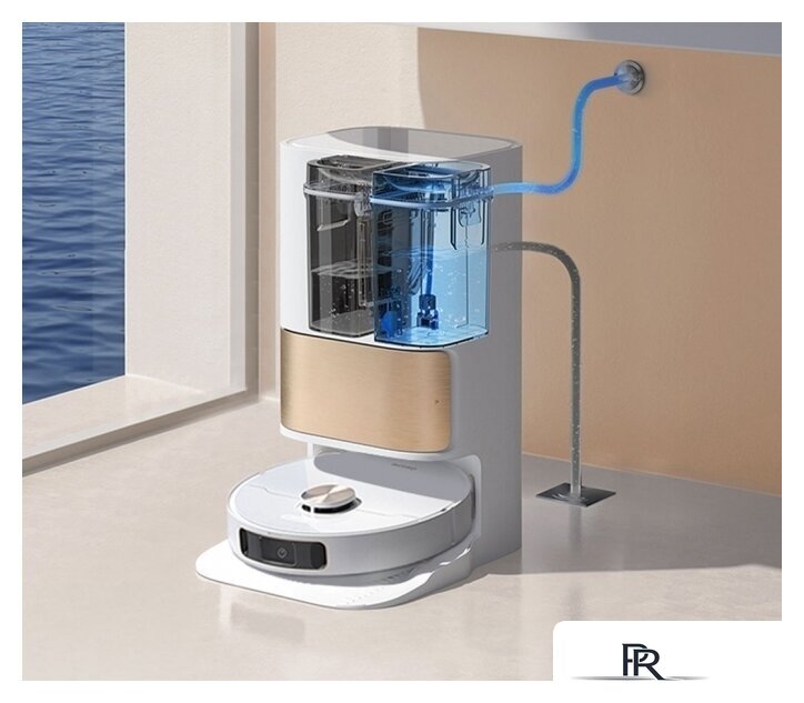 Робот-пылесос Dreame Automatic Cleaning Robot S10 (китайская версия, белый) - Изображение №4 — Интернет-магазин ПроЗаказ