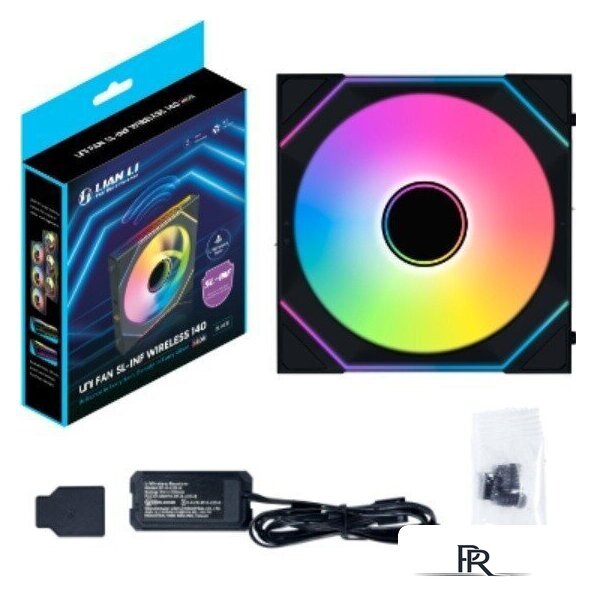 Вентилятор для корпуса Lian Li Uni Fan SL-INF 140 Wireless 14SLIN1W1B G99.14SLIN1W1B.R0 - Изображение №6 — Интернет-магазин ПроЗаказ