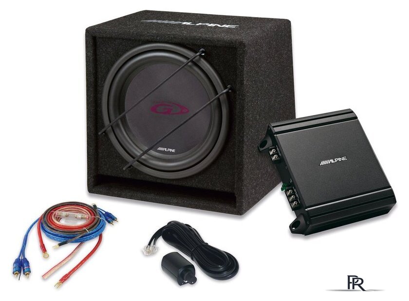 Пассивный сабвуфер + усилитель Alpine SBG-30KIT - Изображение №1 — Интернет-магазин ПроЗаказ