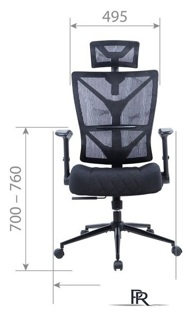 Офисное кресло CHAIRMAN CH566 (оранжевый) - Изображение №2 — Интернет-магазин ПроЗаказ