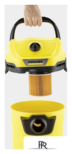 Пылесос Karcher WD 3-18 Battery Set [1.628-551.0] - Изображение №2 — Интернет-магазин ПроЗаказ