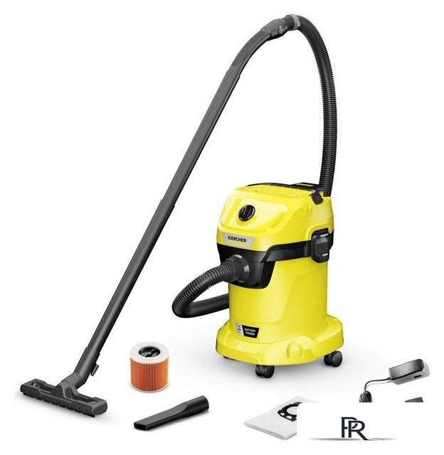 Пылесос Karcher WD 3-18 Battery Set [1.628-551.0] - Изображение №1 — Интернет-магазин ПроЗаказ