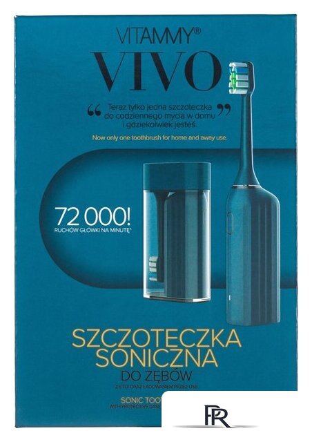 Электрическая зубная щетка Vitammy Vivo (синий) - Изображение №1 — Интернет-магазин ПроЗаказ