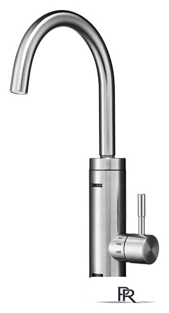 Проточный электрический водонагреватель-кран Zanussi SmartTap Steel - Изображение №1 — Интернет-магазин ПроЗаказ