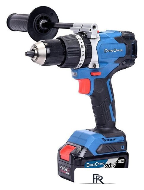 Ударная дрель-шуруповерт DongCheng DCJZ03-13 Type FK (с 2-мя АКБ, кейс) - Изображение №2 — Интернет-магазин ПроЗаказ