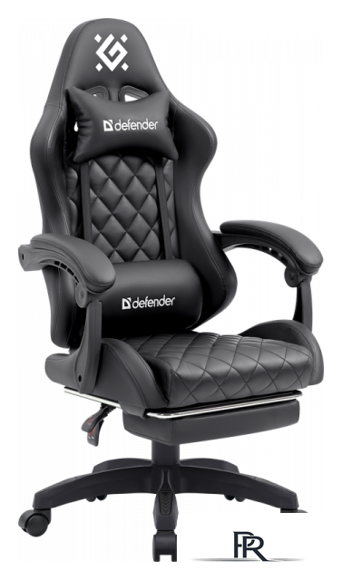 Игровое (геймерское) кресло Defender Anubis (черный) - Изображение №1 — Интернет-магазин ПроЗаказ