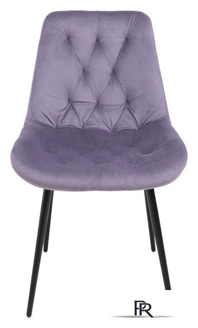Стул Алвест Av 435 (сливовый бархат/черный) - Изображение №2 — Интернет-магазин ПроЗаказ