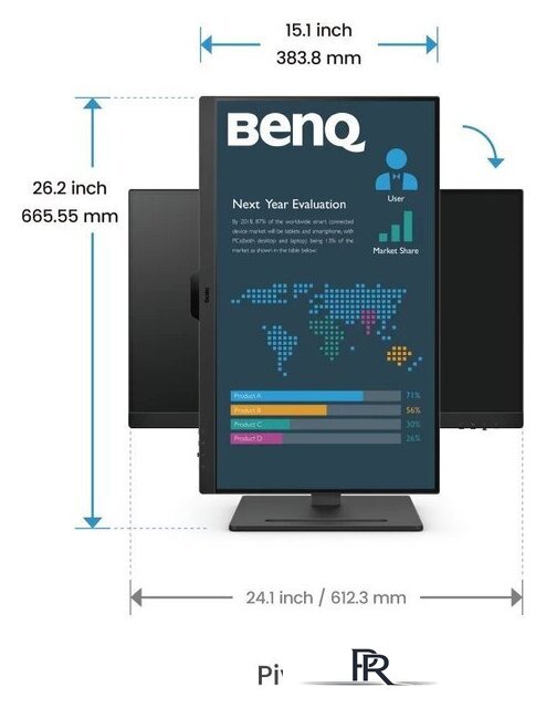 Монитор BenQ Business BL2790T - Изображение №8 — Интернет-магазин ПроЗаказ