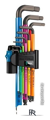 Набор ключей Wera 950/9 Hex-Plus Multicolour HF1 9-pcs 022210 (9 предметов) - Изображение №1 — Интернет-магазин ПроЗаказ