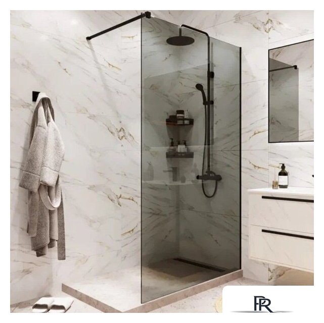 Стеклянная шторка для ванны Benetto BEN-602 BLT - Изображение №2 — Интернет-магазин ПроЗаказ