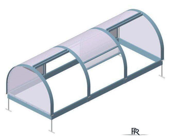 Парник Красавик Красавик-300 GHK300 (300x120x92 см) - Изображение №1 — Интернет-магазин ПроЗаказ
