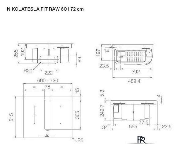 Варочная панель Elica NikolaTesla Fit Raw BR/A/60 - Изображение №2 — Интернет-магазин ПроЗаказ