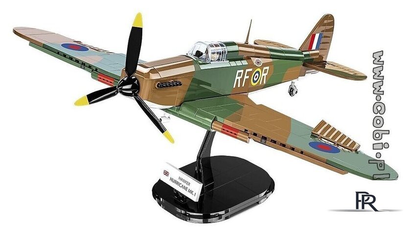 Конструктор Cobi World War II 5728 Hawker Hurricane Mk.I - Изображение №4 — Интернет-магазин ПроЗаказ