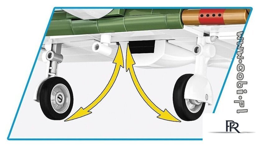 Конструктор Cobi World War II 5728 Hawker Hurricane Mk.I - Изображение №7 — Интернет-магазин ПроЗаказ