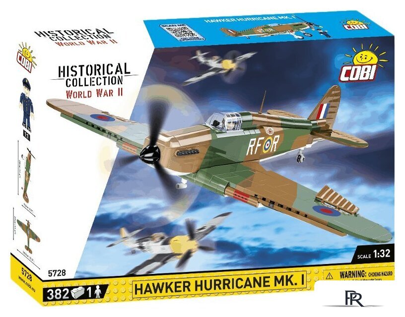 Конструктор Cobi World War II 5728 Hawker Hurricane Mk.I - Изображение №1 — Интернет-магазин ПроЗаказ