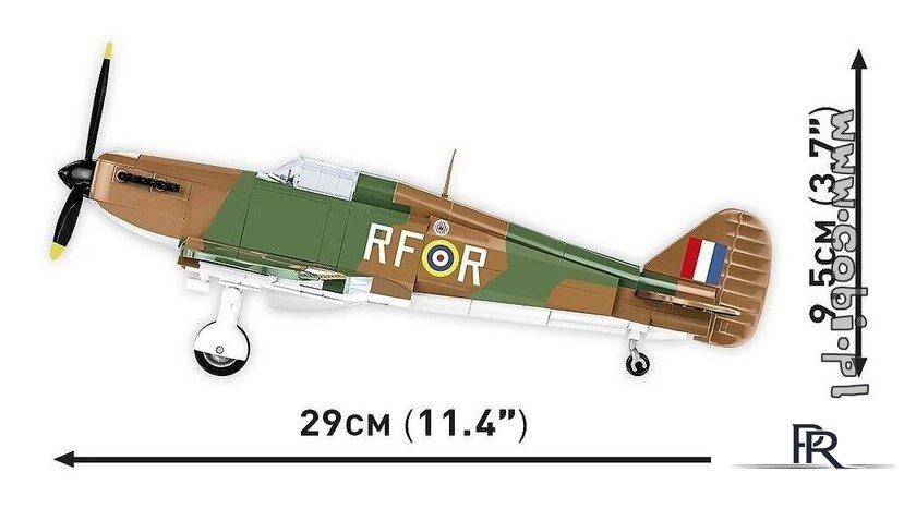 Конструктор Cobi World War II 5728 Hawker Hurricane Mk.I - Изображение №5 — Интернет-магазин ПроЗаказ