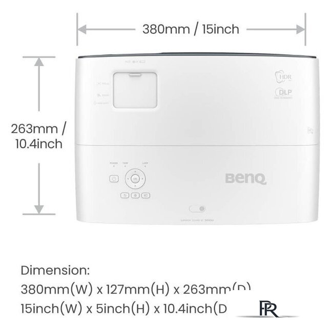 Проектор BenQ TK860 - Изображение №3 — Интернет-магазин ПроЗаказ