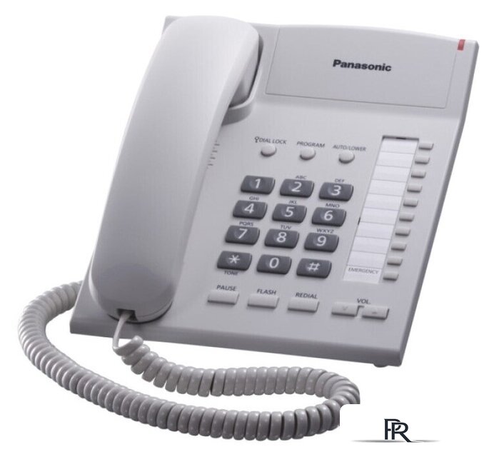Проводной телефон Panasonic KX-TS2382UAW (белый) - Изображение №1 — Интернет-магазин ПроЗаказ