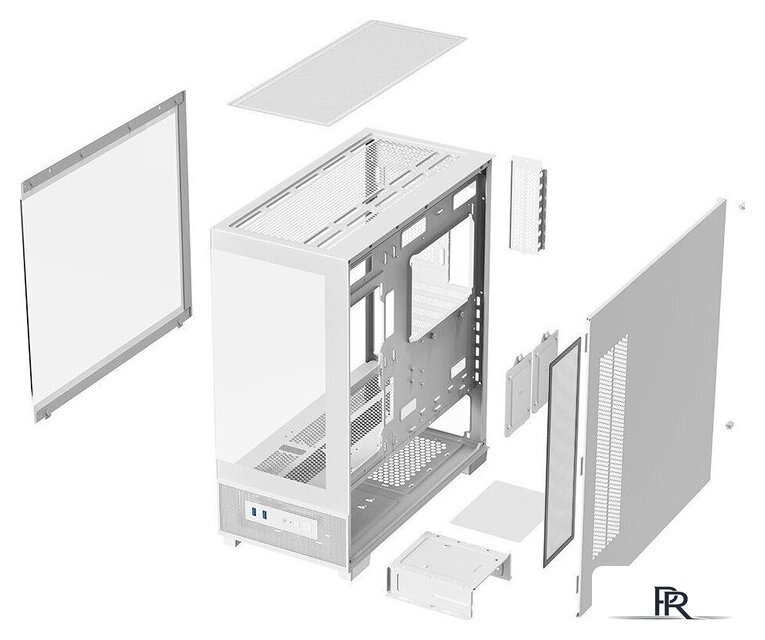Корпус XASTRA Q500 3ARGB-C10 (белый) - Изображение №17 — Интернет-магазин ПроЗаказ