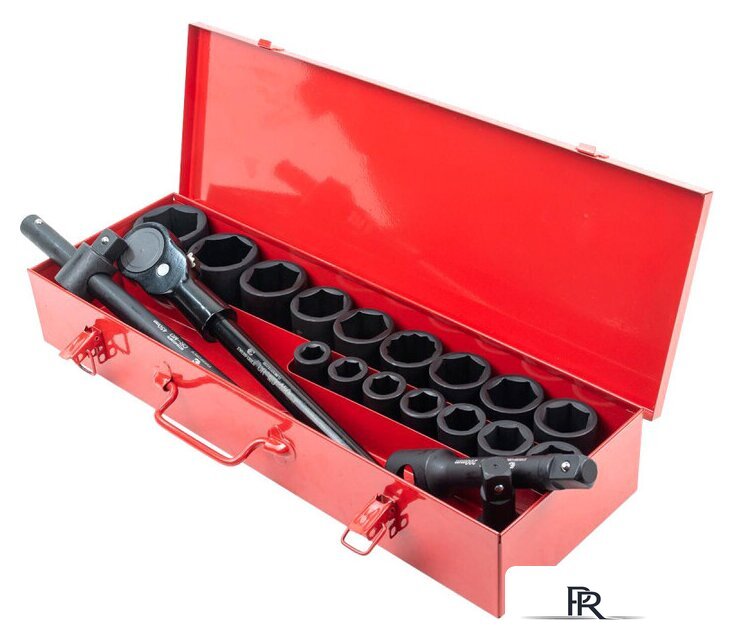 Набор трещотка с головками Everforce EF-6212-5MPB (21 предмет) - Изображение №1 — Интернет-магазин ПроЗаказ