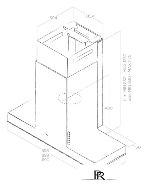 Кухонная вытяжка Elica Haiku WH/A/60 - Изображение №3 — Интернет-магазин ПроЗаказ