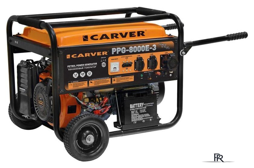 Бензиновый генератор Carver PPG-8000E-3 - Изображение №1 — Интернет-магазин ПроЗаказ