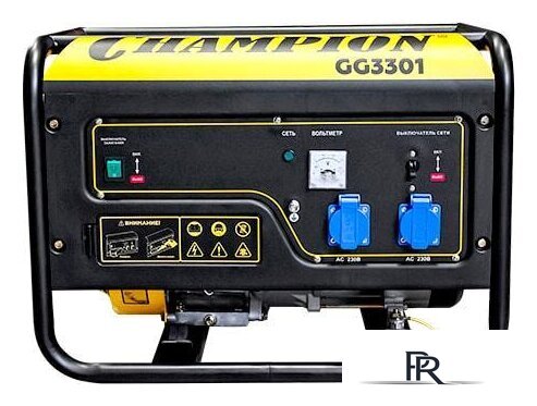 Бензиновый генератор Champion GG3301 - Изображение №3 — Интернет-магазин ПроЗаказ