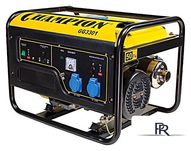 Бензиновый генератор Champion GG3301 - Изображение №1 — Интернет-магазин ПроЗаказ