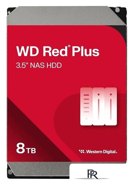 Жесткий диск WD Red Plus 8TB WD80EFPX - Изображение №1 — Интернет-магазин ПроЗаказ