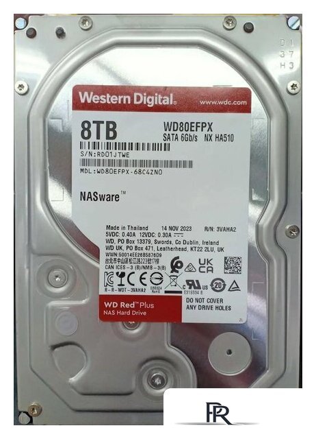 Жесткий диск WD Red Plus 8TB WD80EFPX - Изображение №2 — Интернет-магазин ПроЗаказ