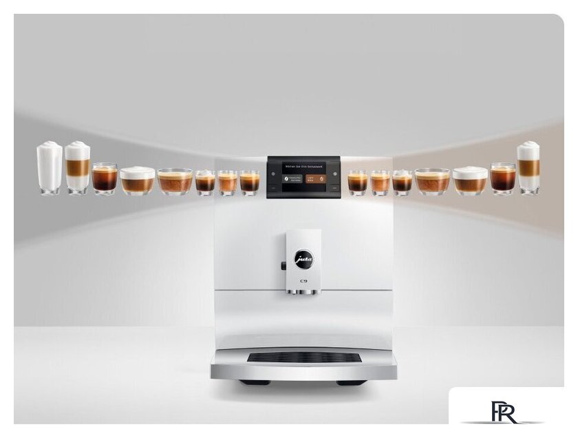 Кофемашина JURA C9 Piano White EA 15810 (белый) - Изображение №6 — Интернет-магазин ПроЗаказ