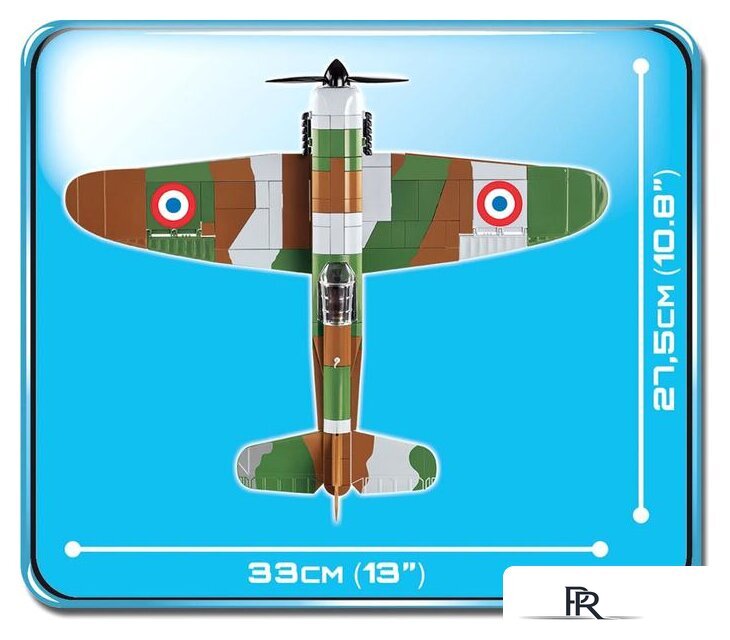 Конструктор Cobi World War II 5720 Dewoitine D.520 - Изображение №9 — Интернет-магазин ПроЗаказ