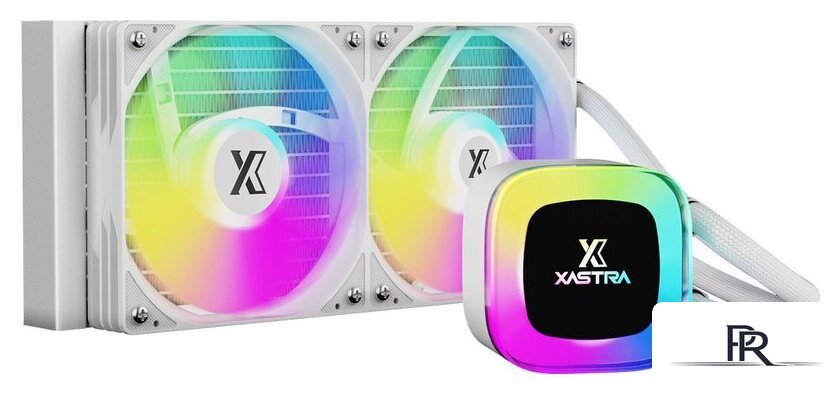 Система жидкостного охлаждения для процессора XASTRA LP240 ARGB WH - Изображение №1 — Интернет-магазин ПроЗаказ