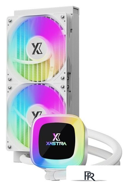 Система жидкостного охлаждения для процессора XASTRA LP240 ARGB WH - Изображение №2 — Интернет-магазин ПроЗаказ