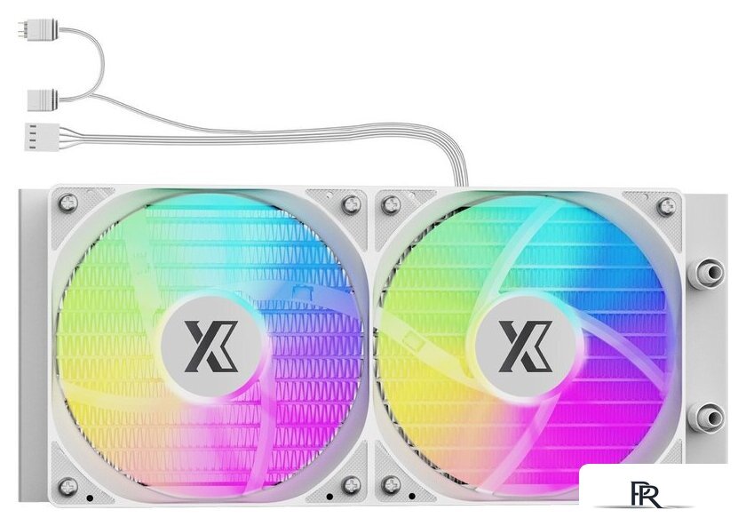 Система жидкостного охлаждения для процессора XASTRA LP240 ARGB WH - Изображение №3 — Интернет-магазин ПроЗаказ