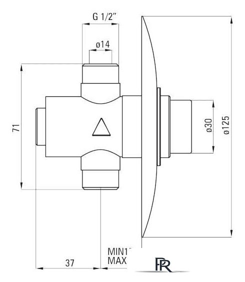 Смеситель Deante Press BBH 048L - Изображение №2 — Интернет-магазин ПроЗаказ