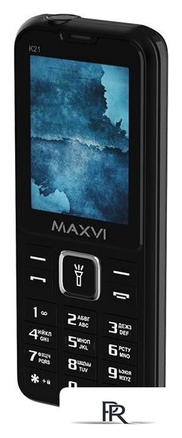 Кнопочный телефон Maxvi K21 (черный) - Изображение №4 — Интернет-магазин ПроЗаказ