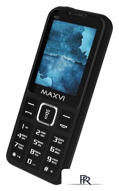 Кнопочный телефон Maxvi K21 (черный) - Изображение №6 — Интернет-магазин ПроЗаказ