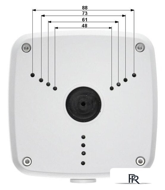 Крепление для камер видеонаблюдения Dahua DH-PFA122 - Изображение №5 — Интернет-магазин ПроЗаказ