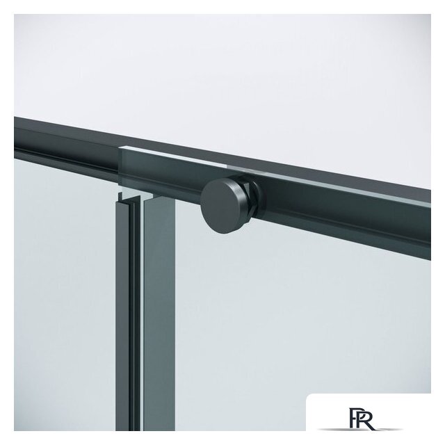 Душевая дверь Niagara Nova NG-34-11AGR 110x195 (графит/прозрачное стекло) - Изображение №4 — Интернет-магазин ПроЗаказ