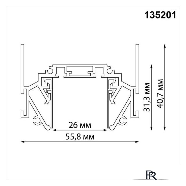 Шинопровод Novotech Shino Smal 2 м 135202 - Изображение №1 — Интернет-магазин ПроЗаказ