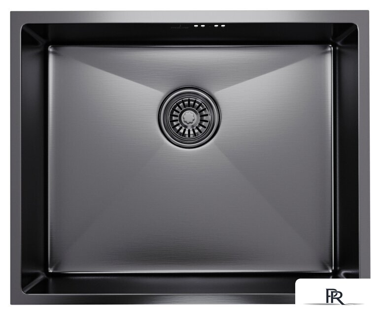 Кухонная мойка Mixline 547232 (черный графит, 3 мм) - Изображение №1 — Интернет-магазин ПроЗаказ