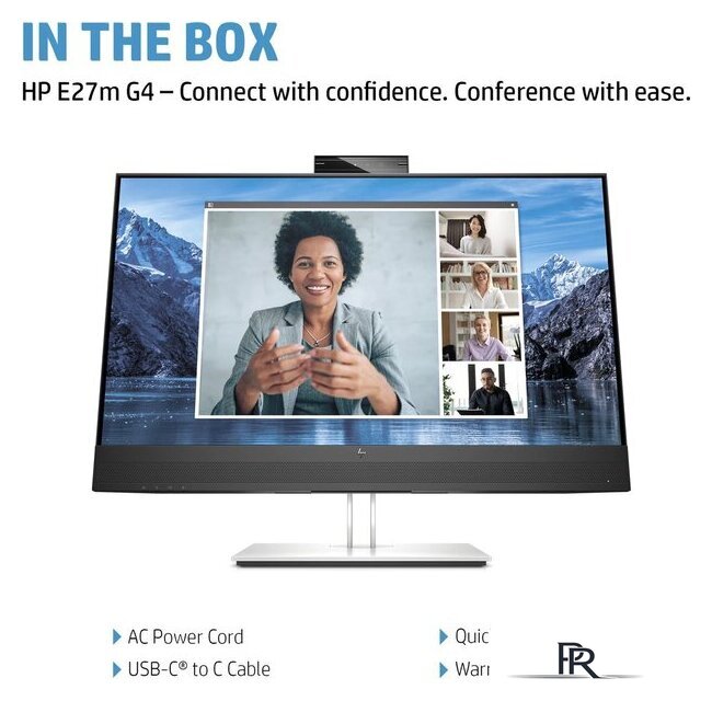 Монитор HP E27m G4 40Z29AS - Изображение №7 — Интернет-магазин ПроЗаказ